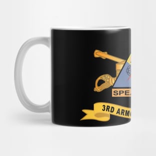 3rd Armored Division w Br - Ribbon -  SSI X 300 Mug